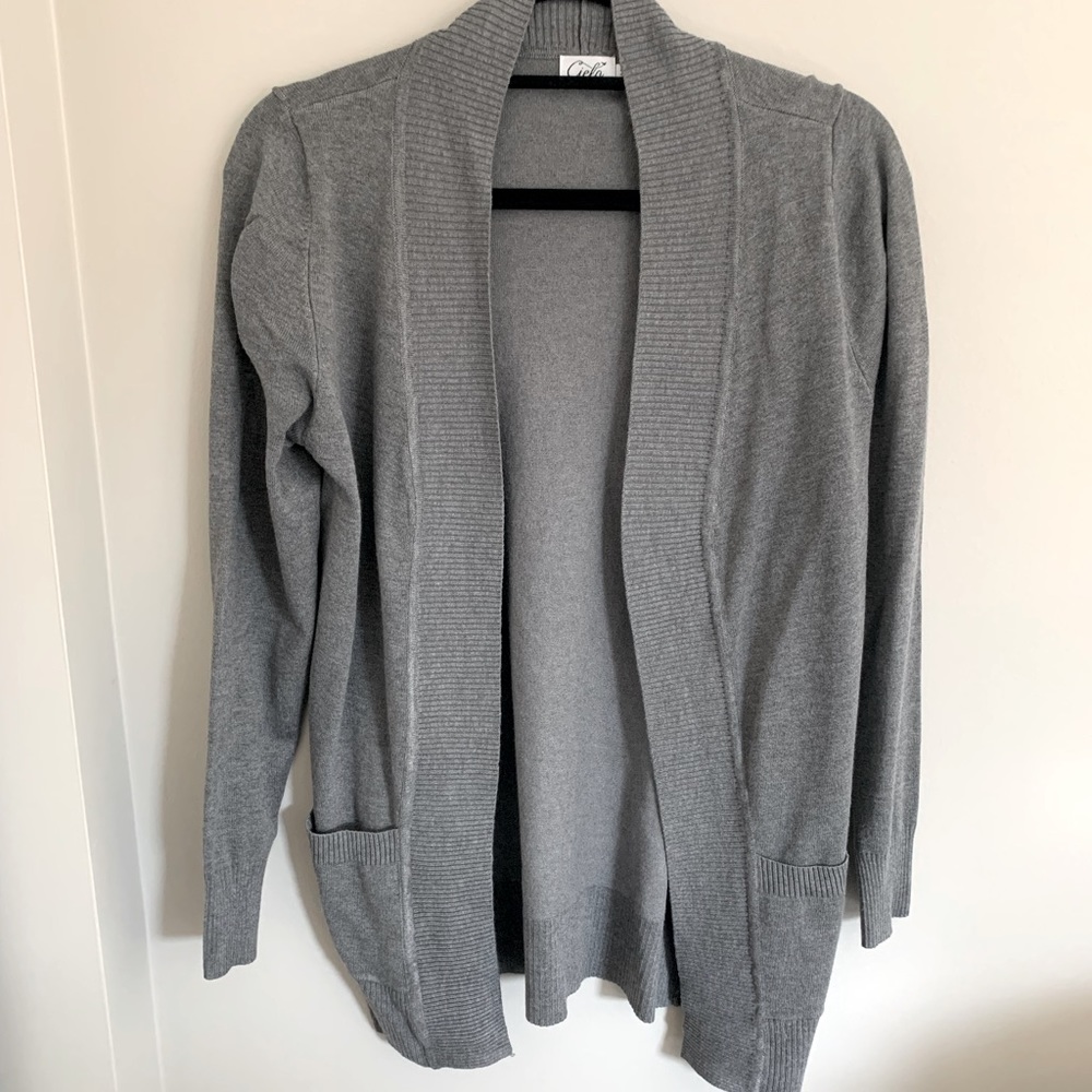 Cielo Gray Cardigan